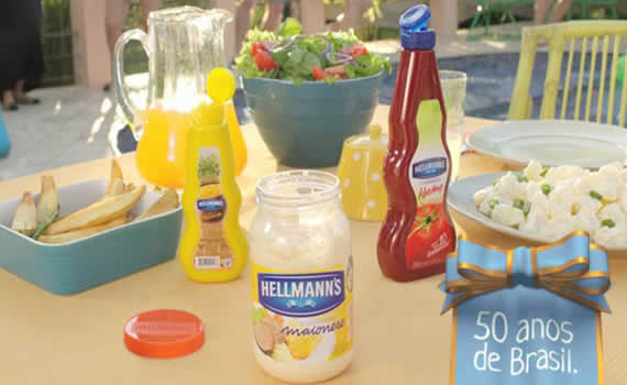 CAMPANHA PUBLICITÃ¡RIA HELLMANN'S<br>OraÃ§Ã£o como tema da campanha de 50 anos da marca